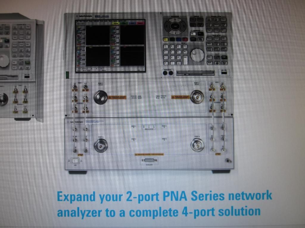 Agilent E C Mhz Ghz Pna Vector Network Analyzer W N B